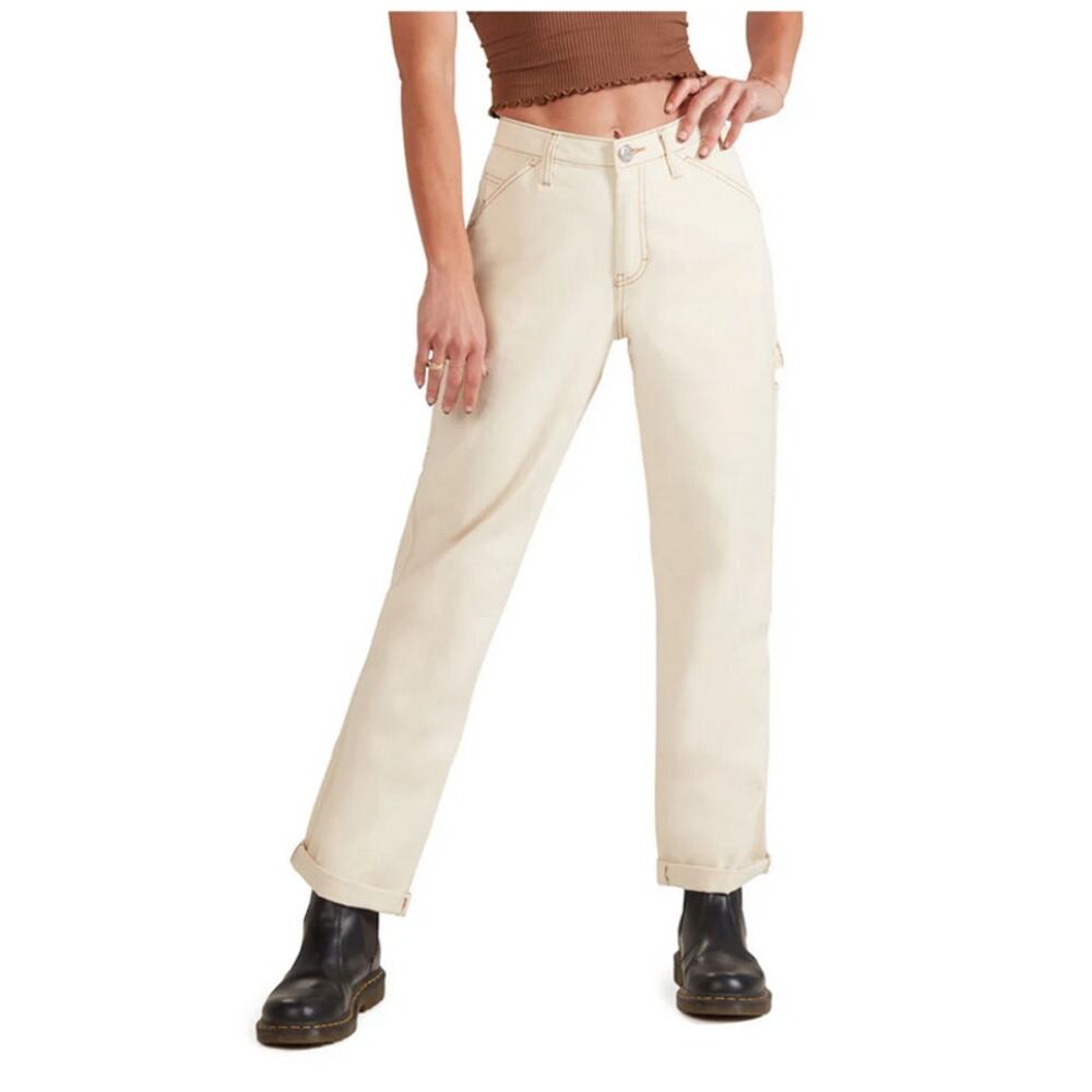 FIVESTAR General Carpenter Cotton Twill Pant in Natural - Size 0/24 - Preowned